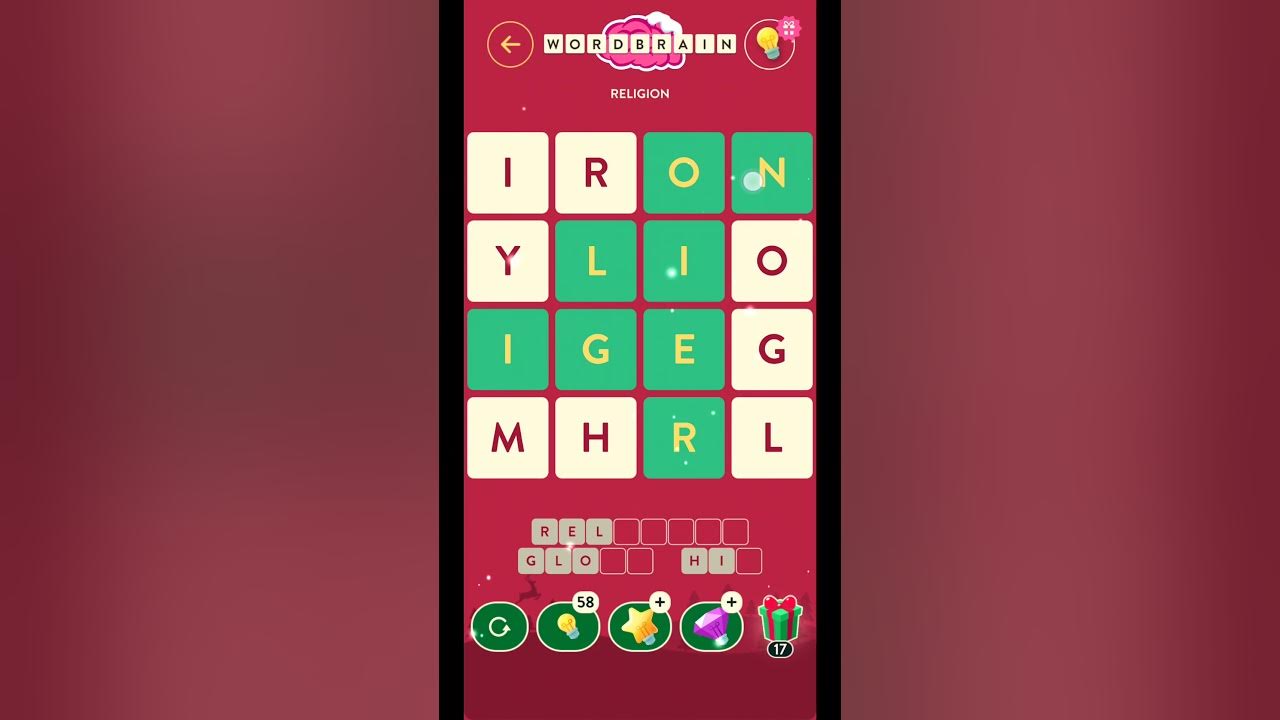 Wordbrain Holiday Event December 3 2021 Wordbrain Holiday Event 2021 YouTube