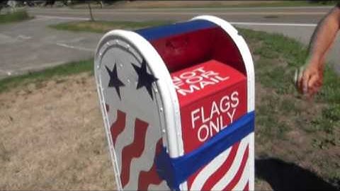 Retired Flag Container with Donny Jarvis
