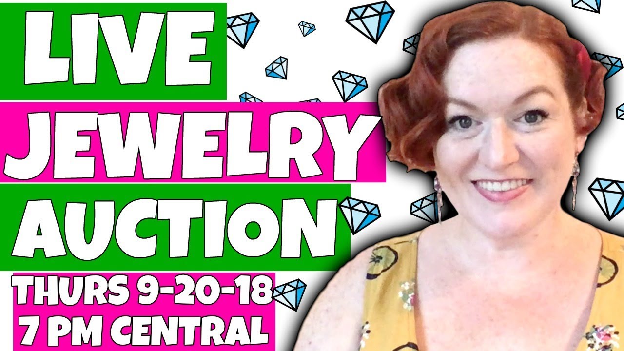 Live Jewelry Auction YouTube Jewelry Sales Online YouTube