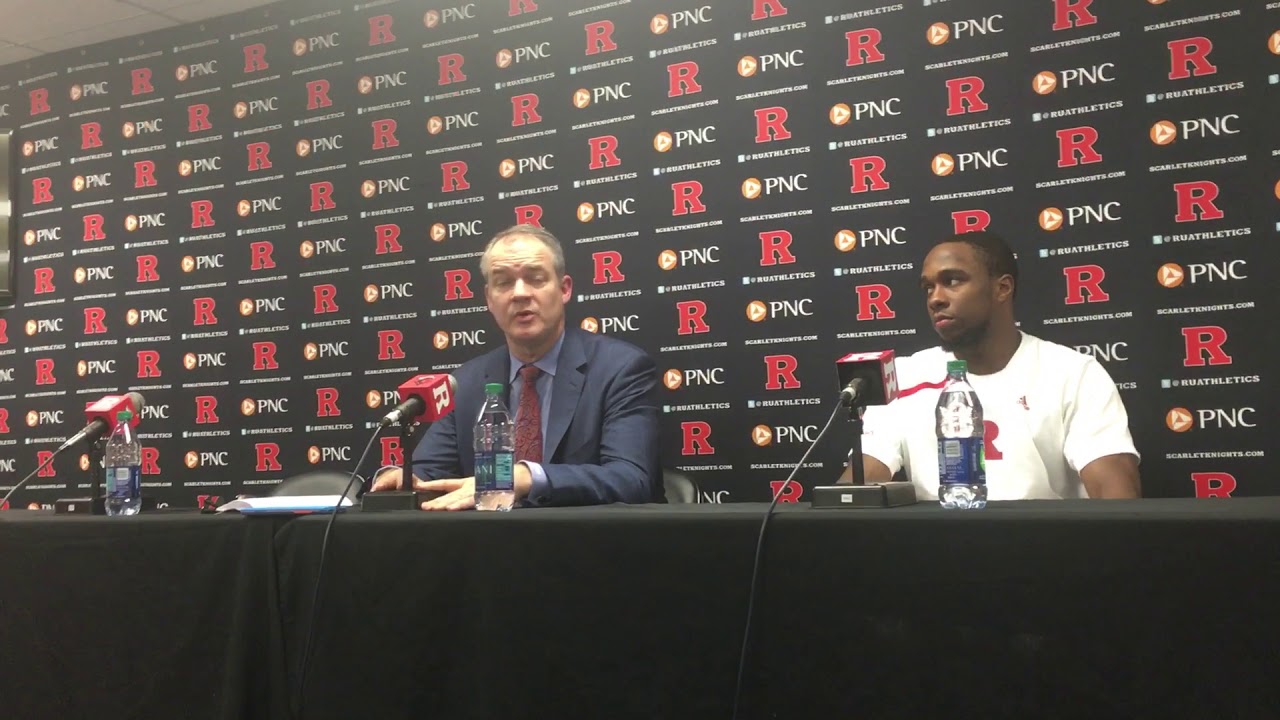 Rutgers Basketball Postgame Press Conference Hartford YouTube