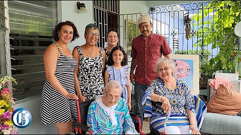 Nellie Stuart  batting at 100, and a pillar of str...