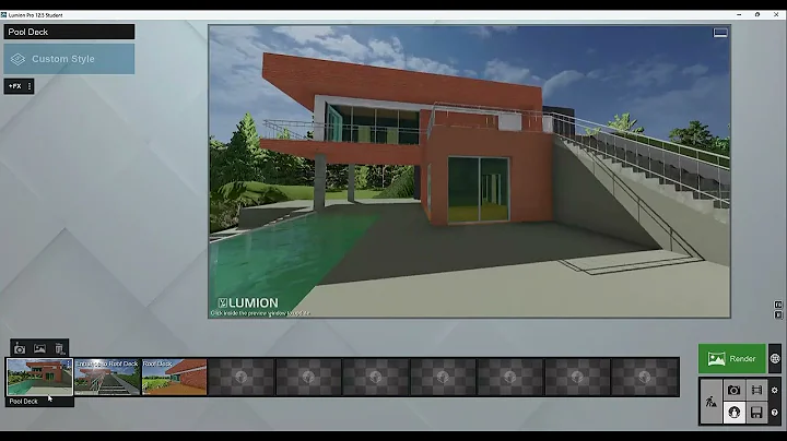 9  panorama Lumion  Creating 360 Panorama Scene and Exporting to MyLumion