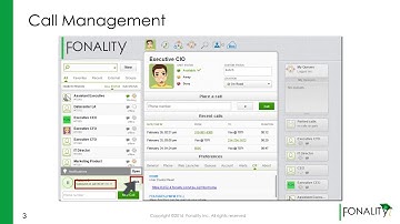Fonality - HUD - Call Management