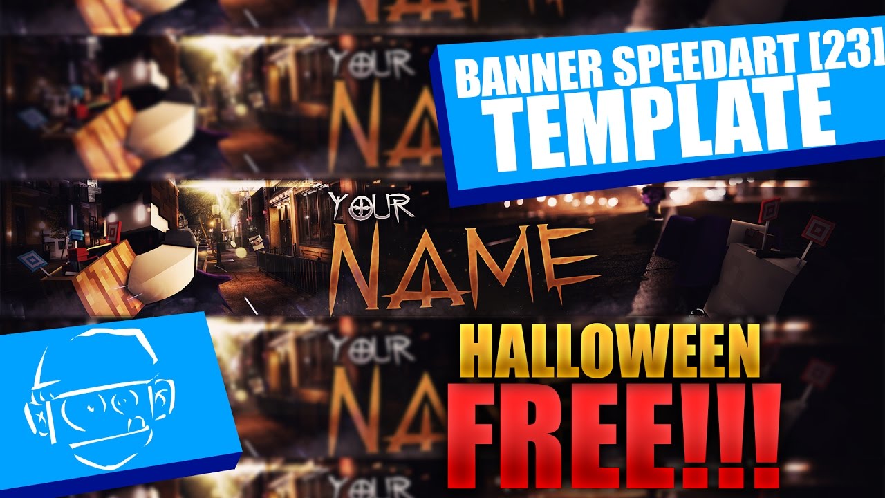 FREE Halloween Minecraft Banner Template + Tutorial Speedart [23] aslac YouTube
