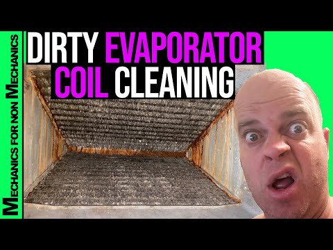 Video: Una bobina dell'evaporatore sporca?