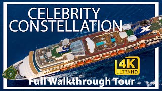Celebrity Constellation | Full Walkthrough Ship Tour & Review | 4K Ultra HD | Norwegian Cruise lines