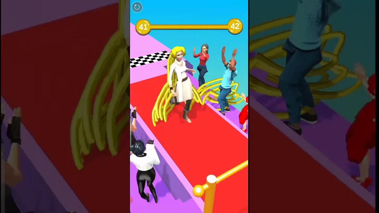 Hair Rush™ OMG Excellent!! All Level Gameplay Walkthrough (#41)