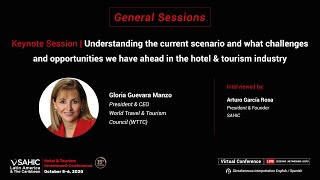 Sahic 2020 - At A Glance...gloria Guevara - World Travel & Tourism Council (Wttc)