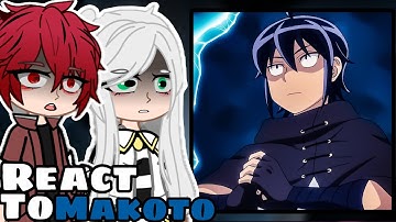 Sousou no Frieren React to Makoto || Gacha react 🇺🇸 🇧🇷