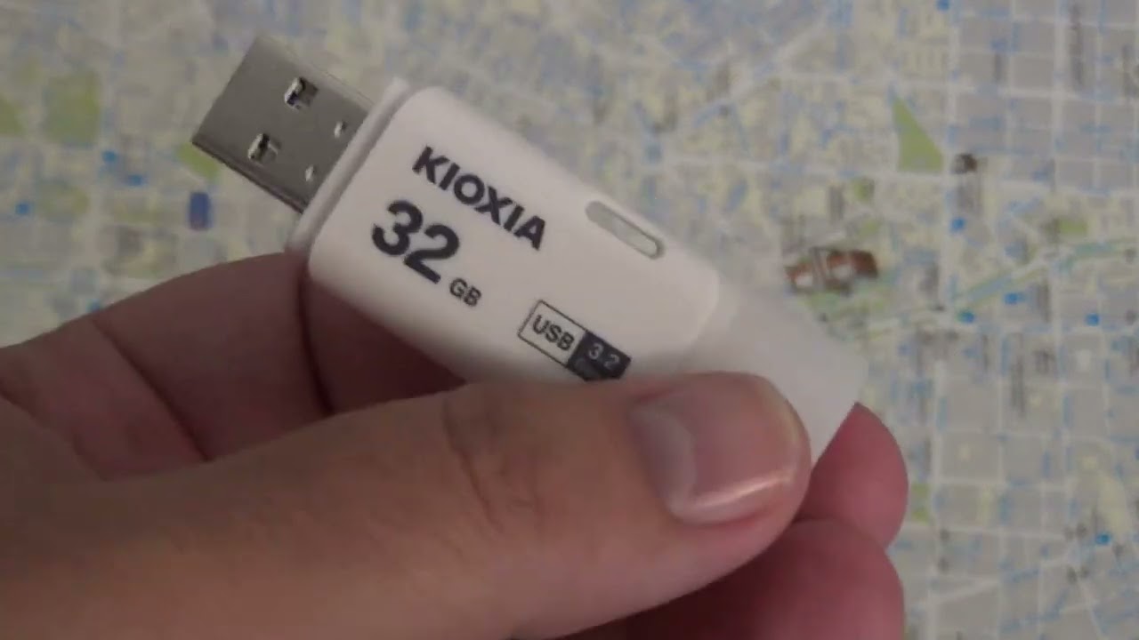 KIOXIA Transmemory HAYABUSA U301 32GB USB 3.2 Flash Drive (English