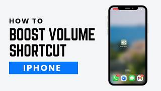 New iOS 26.5 Boost Volume Shortcut (Secret Shortcut)