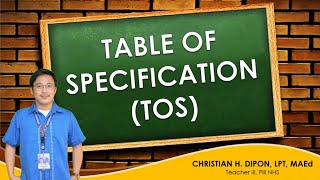 TABLE OF SPECIFICATION (TOS) | Definition, Importance, and Preparation | #TestBluePrint screenshot 3