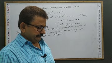 Algebra of Matrices 13[Skew Hermitian Matrices] by Yogendra Bahadur Singh,Chunar, Mirjapur