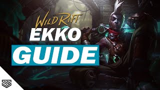 THE ULTIMATE EKKO GUIDE -  BUILD, RUNES, ABILITIES, COMBOS, and MORE! - Wild Rift Guides screenshot 5