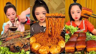 Real Mukbang Y Pork Bellly Soothing Sounds While Enjoying Delicious 먹방 모음이 팅쇼 리얼 사운드