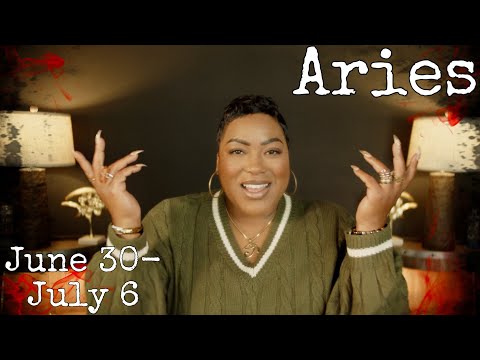 ARIES A DOOR OF OPPORTUNITY SWINGS OPEN FOR YOU! 🐞 June 30th - July 6th ♛ Aries Sign