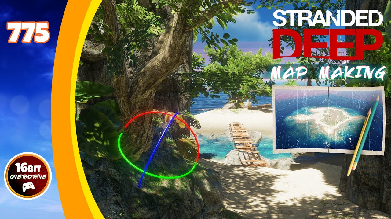 Map Editor - Creating Compelling Pathways - Stranded Deep (775) - YouTube