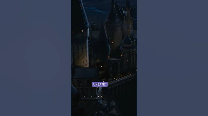 The Hogwarts castle seems unmissable, right? 🤔 #DiscoverHarryPotter #Shorts