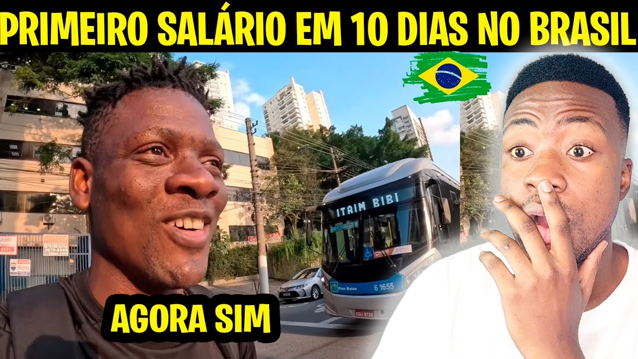 ERA PARA SER MAIS UM TRABALHO MAS EM 10 DIAS NO BRASIL ELE TEVE ESSE SALÁRIO E NAO ACREDITOU