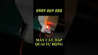 máy thổi và căt dập quai túi tự động 600