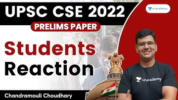 कैसा हुआ UPSC CSE Prelims? UPSC Aspirants Reaction on Prelims 2022 with Chadramuli Sir