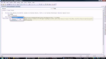 Visual Basic - Talking Computer