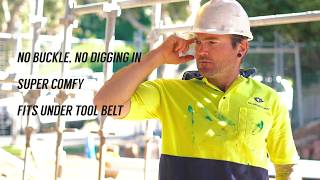 no buckle tradies belt