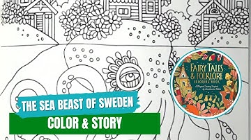 Color and Story:  Fairy Tales and Folklore Coloring Book | Emilie Lidehall Oberg | Part 1