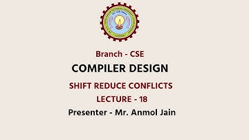 Compiler Design Shift Reduce Conflicts | AKTU Digital Education