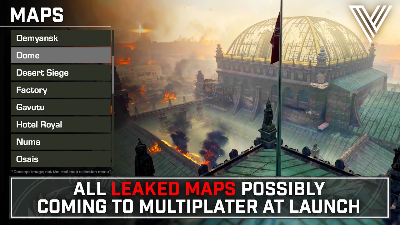 So... EVERY MAP in VANGUARD May Have Leaked...