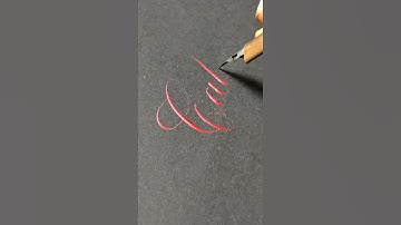 Calming Calligraphy video #calligraphy #calligraphyvideo #shorts