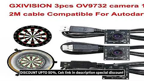 GXIVISION OV9732 1MP 30FPS 2M Cable 100 Degree USB Camera Module,3pcs OV2735?IMX179 Webcam