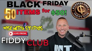🎥 Fiddy for Fiddy Black Friday Bash LIVE! 🎥