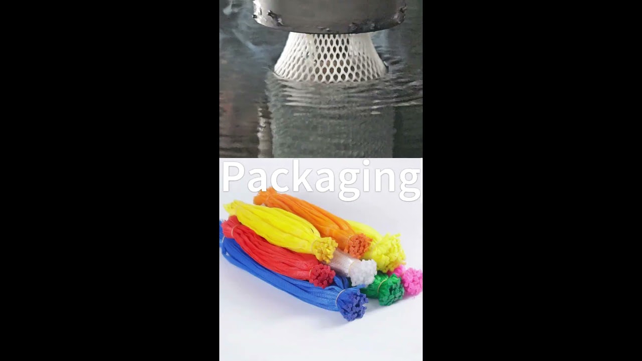 Fruit and Vegetable Packaging Net Manufacturing Process 