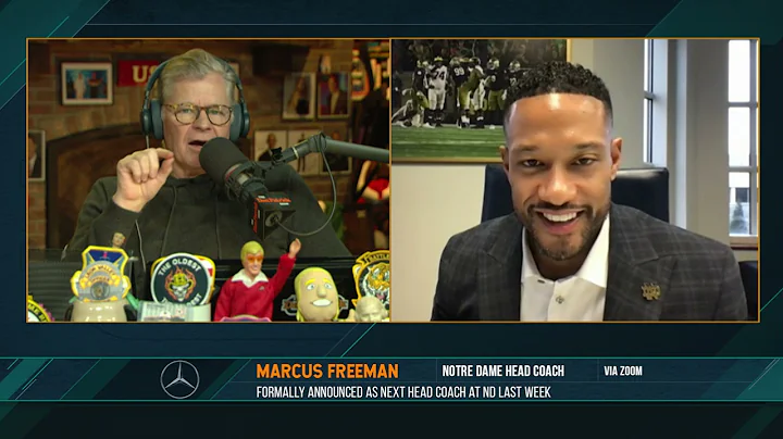 Marcus Freeman on the Dan Patrick Show Full Interv...