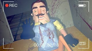 Escena Secreta Donde Muere El Vecino En Hello Neighbor  Wtf !!