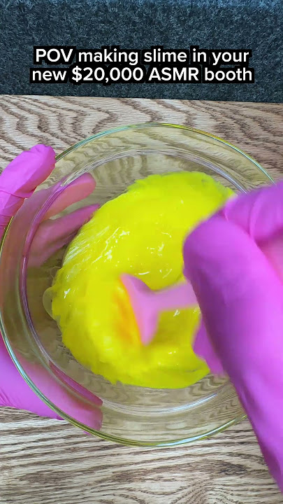 Making Slime in our $20,000 ASMR Room