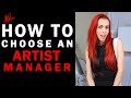 How To Choose An Artist Manager (Don't Get Cheated)