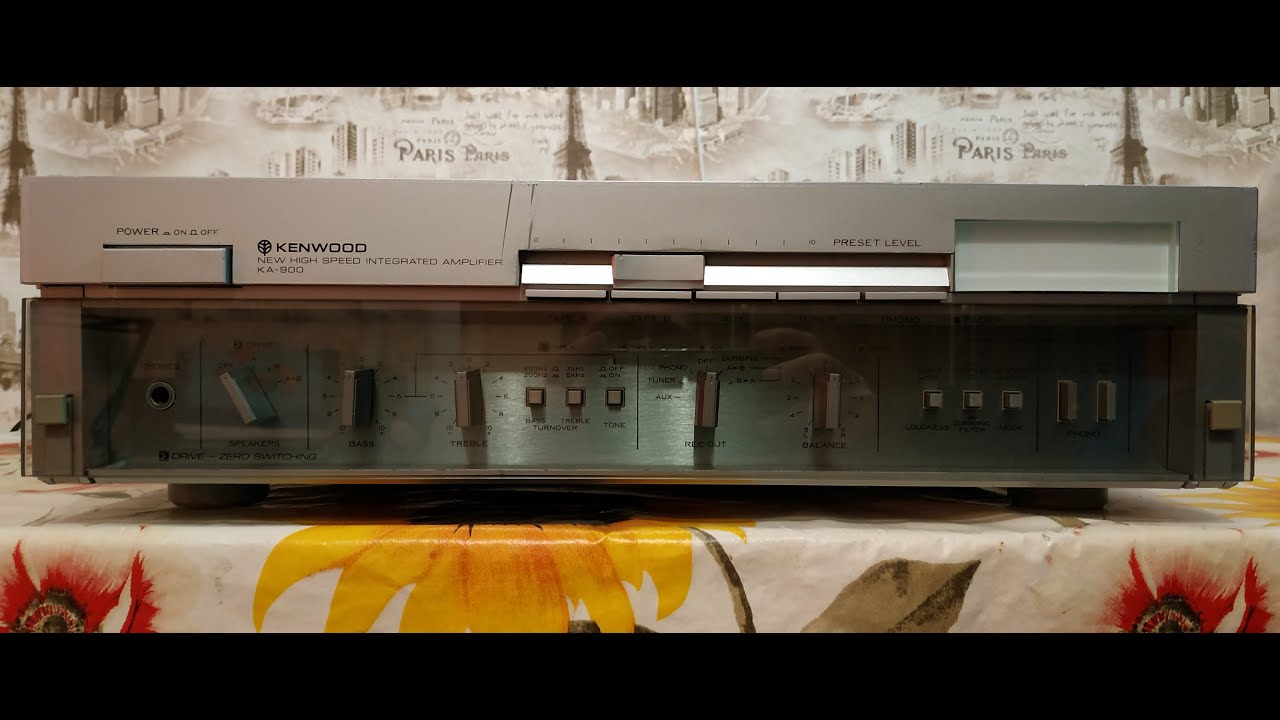 KENWOOD KA-900 - YouTube