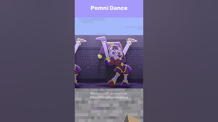 Pomni Dance (Minecraft Animation)  #minecraftanimetion #funny  #skibiditoiletminecraftanimation