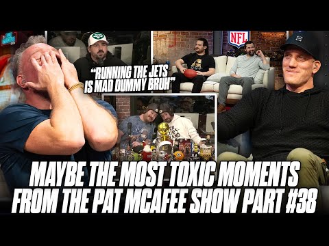 Thumbnail for Potentially The Most Unhinged Pat McAfee Show Moments Yet | Toxic Moments #38