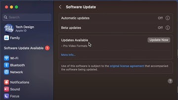 How to Update Pro Video Formats - Mac Pro