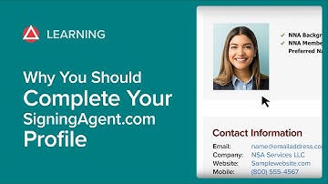 Why You Should Complete Your SigningAgent.com Profile