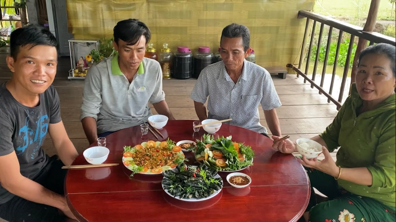 NGẤT NGÂY VỚI 2 MÓN ĂN NÀY • Lần Đầu Gia Đình Mình Làm Chả Cá Cóc, Món ...