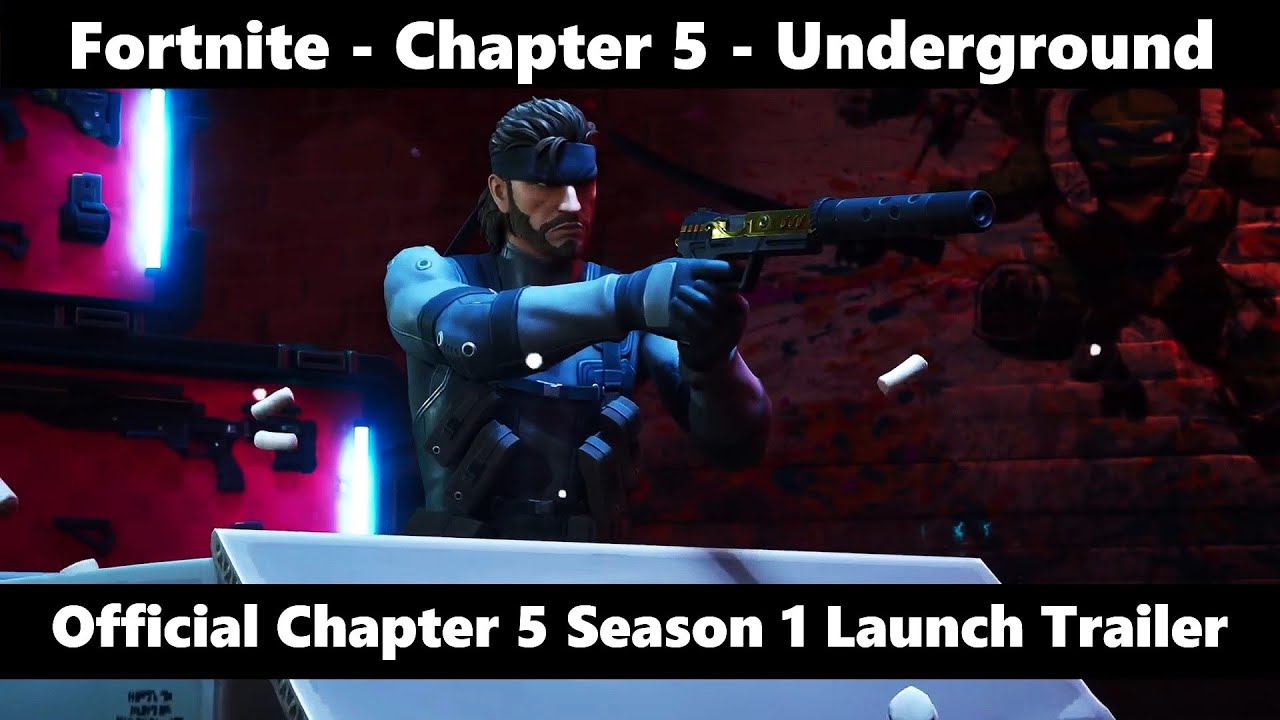 Join the Fight in Fortnite BR Chapter 5 Season 1: Underground!