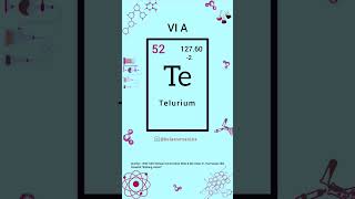 Unsur Telurium.. #students #belajar #science #chemistry #kimia #shorts