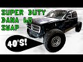 Fit a Super Duty Dana 60 in a Dodge Dakota! - [Project SuperDUkota - Dakota+Super Duty axles] Part 2