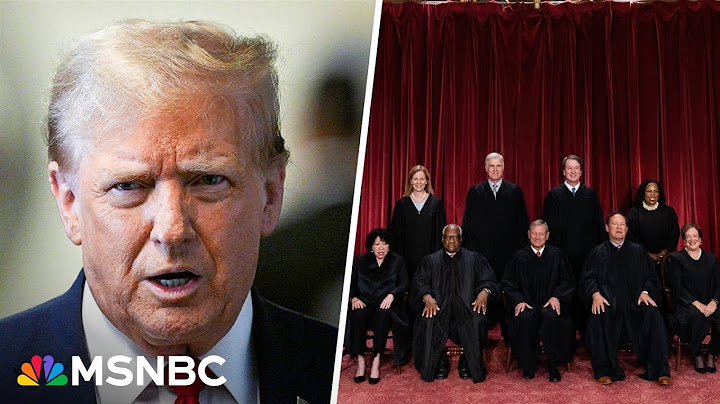 'Five-alarm fire': Supreme Court says Trump has some immunity in election interference case