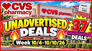 CVS unadvertised deals 10/4/26-10/10/26 | 🔥37 unadvertised deals