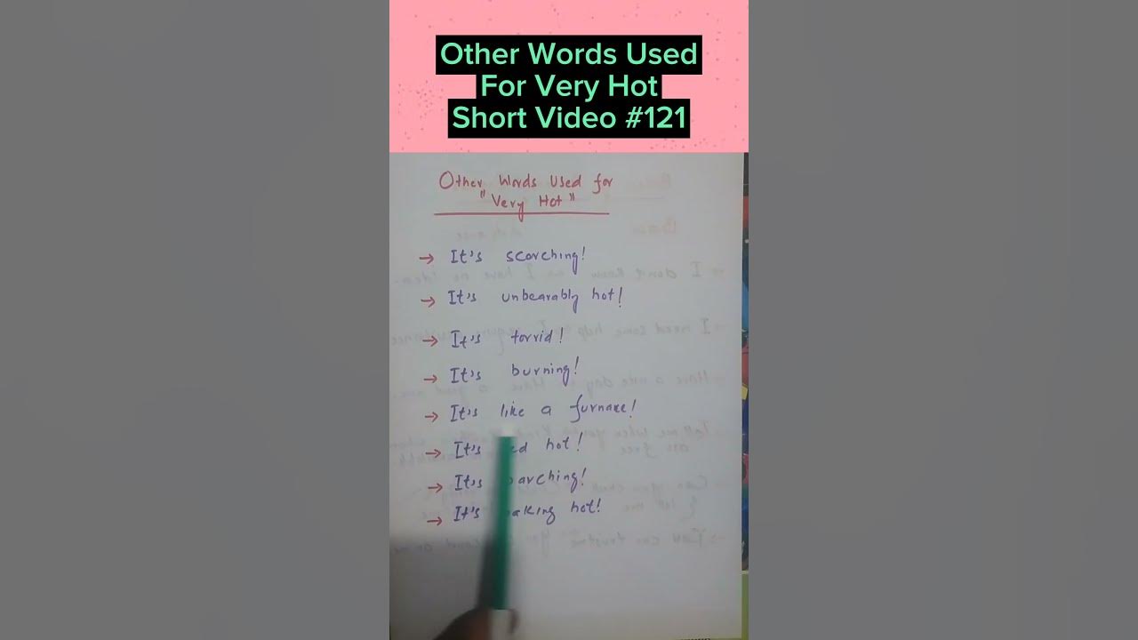 very-hot-synonyms-short-video-121-youtubeshorts-youtube-ytshorts